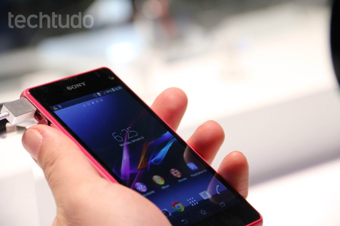 Xperia Z1 Compact (Foto: Isadora Díaz/TechTudo) Xperia Z1 Compact (Foto: Isadora Díaz/TechTudo)