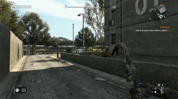 Compare o mesmo local em Dying Light antes da atualização (Foto: Reprodução/GearNuke)