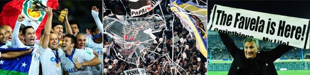 Corinthians bate Chelsea e leva o Mundial (montagem)