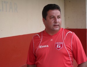 Gian Rodrigues, técnico do Guarani-MG (Foto: Cleber Corrêa)