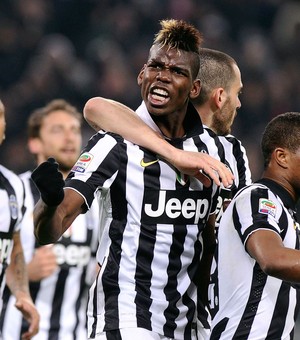 Juventus x Sassuolo - Pogba comemora gol_Reuters (Foto: Reuters)