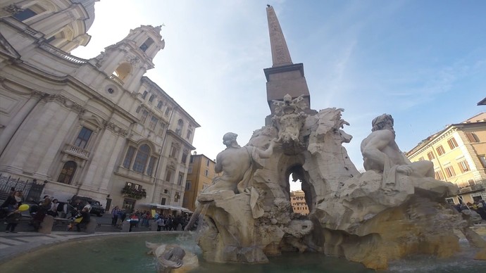 'Bahianation' passeia pela arte de Roma, capital da Itália (Foto: TV Bahia)