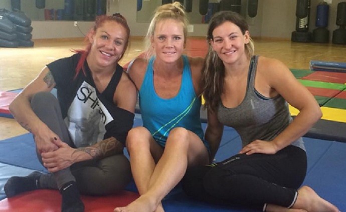 Cris Cyborg, Miesha Tate e Holly Holm (Foto: Reprodução/Instagram) Cris Cyborg, Miesha Tate e Holly Holm (Foto: Reprodução/Instagram)
