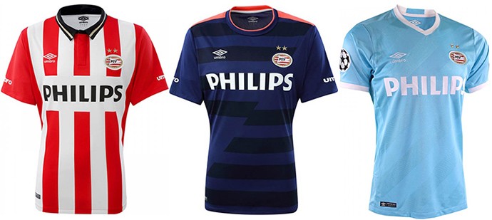 Camisas Champions PSV