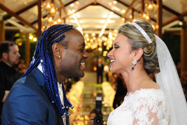 Casamento de Vagner Love (Foto: Roberta Oliveira / divulgação)