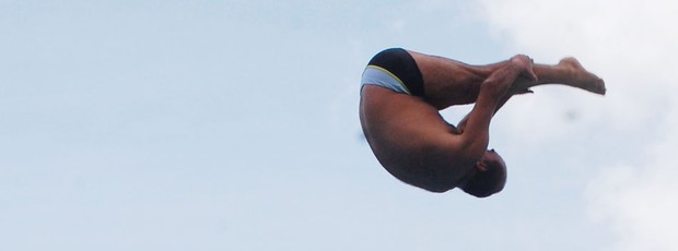Edmundo Real, paraibano atleta de saltos ornamentais (Foto: Divulgação)
