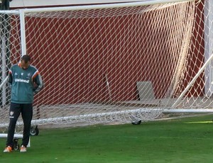 Diego Cavalieri treino Fluminense (Foto: Hector Werlang)