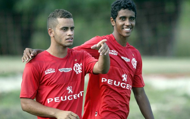 Rodolfo no treino do Flamengo (Foto: Cezar Loureiro/Agência O Globo)