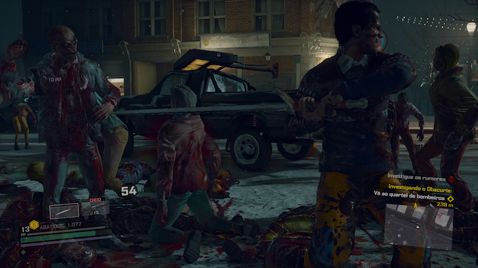 Dead Rising 4 tem Frank West, do primeiro game, como protagonista (Foto: Reprodução/Victor Teixeira)