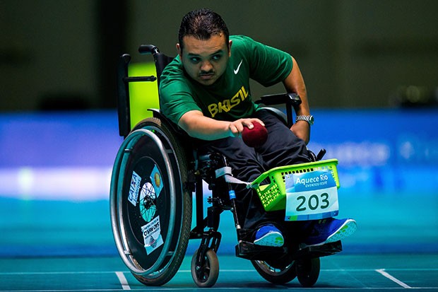 Jogo de Bocha Paralímpica