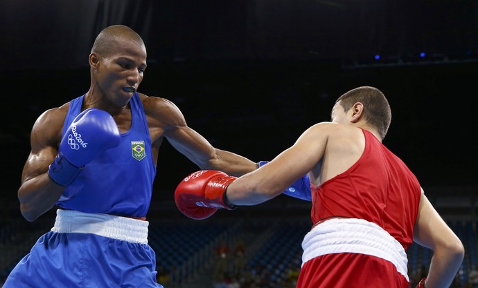 Robson Conceicao boxe olimpíada rio 2016 (Foto: REUTERS/Peter Cziborra)