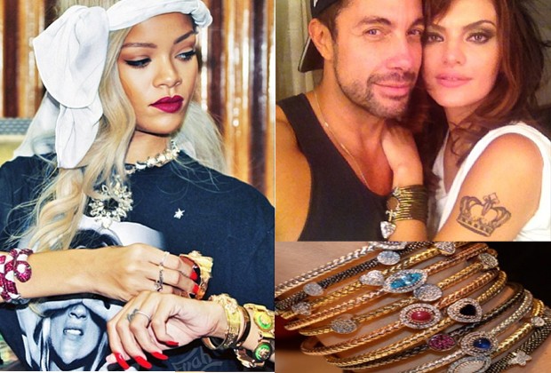 RIHANNA, MAYANA NEIVA (ACIMA) E AS OPÇÕES DE DEBORAH SECCO (Foto: Reprodução/Instagram)