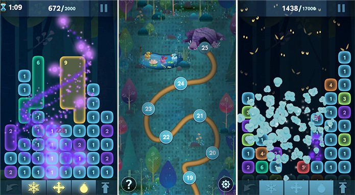 Lost Lights é um quebra-cabeça para Windows Phone que mistura raciocínio e matemática (Foto: Divulgação/Windows Phone Store)