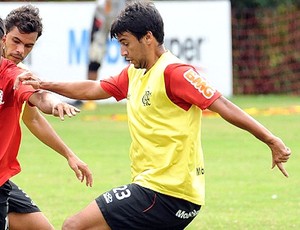 Bruno Camacho no treino do Flamengo (Foto: Alexandre Vidal / Fla Imagem)