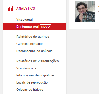 Novo analytics do YouTube mostra dados em tempo real (foto: Reprodução/YouTube) (Foto: Novo analytics do YouTube mostra dados em tempo real (foto: Reprodução/YouTube)) Novo analytics do YouTube mostra dados em tempo real (foto: Reprodução/YouTube) (Foto: Novo analytics do YouTube mostra dados em tempo real (foto: Reprodução/YouTube))