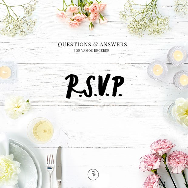 RSVP  Como fazer os convidados confirmarem presença?