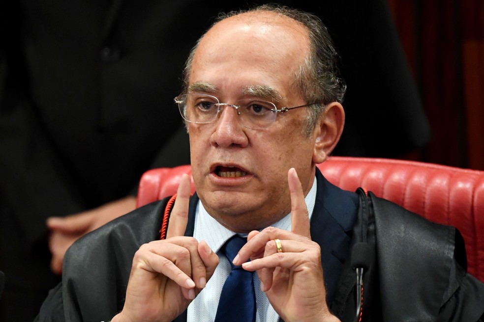 O presidente do TSE e ministro do STF, Gilmar Mendes (Foto: Evaristo Sa /AFP)