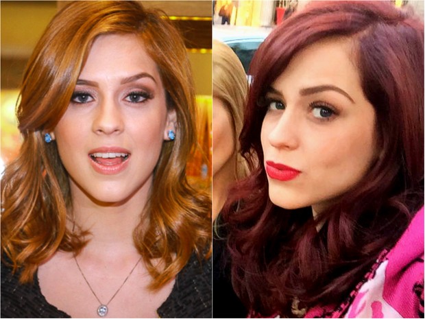 Sophia Abrahão: antes e depois (Foto: AgNews | Instagram)