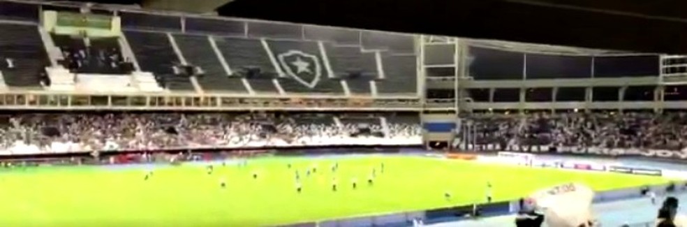 Setor Oeste e parte do Norte aparecem em vídeos na internet (Foto: Reprodução)