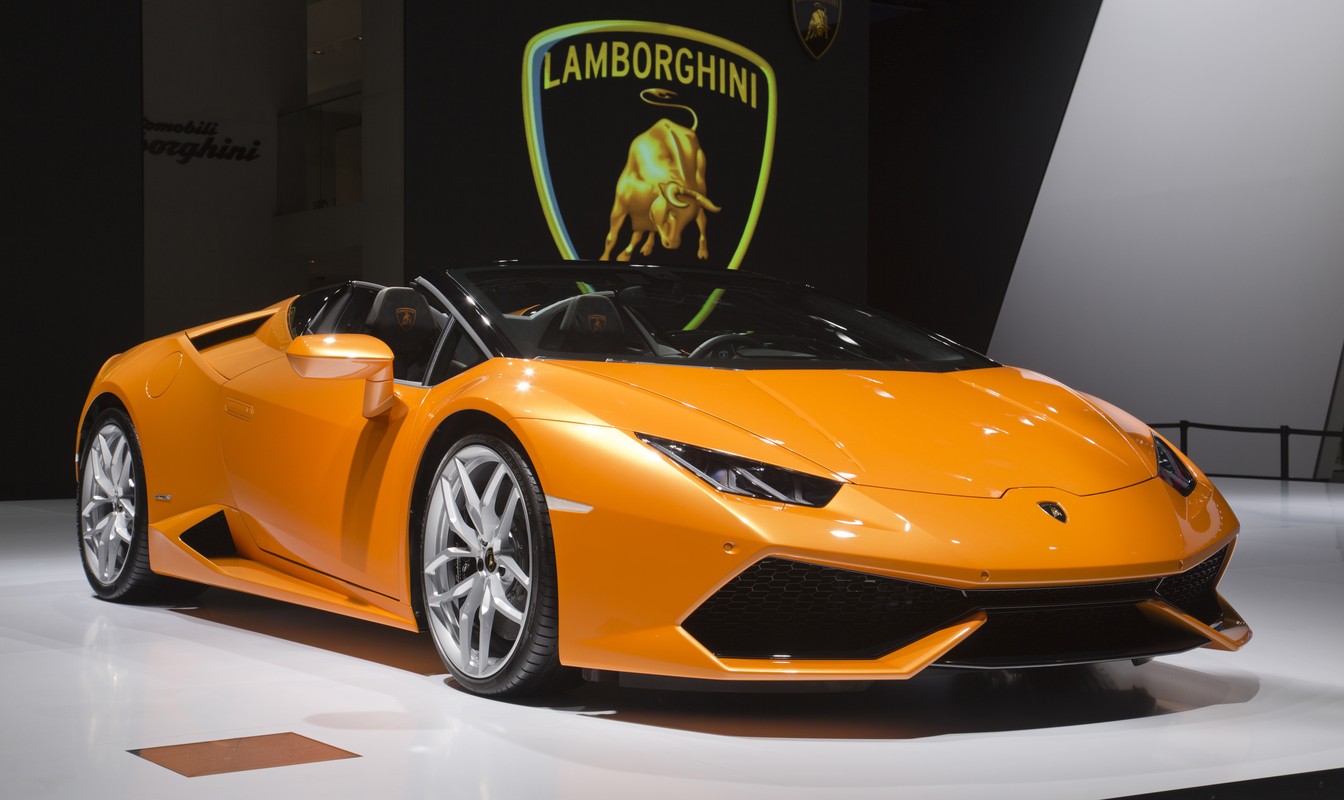 Lamborghini Huracán Spyder (Foto: Divulgação)