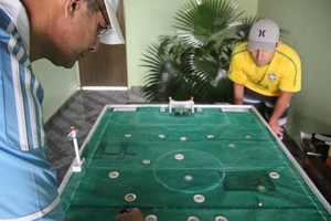 Futebol de Mesa Araxá (Foto: Maritza Borges)