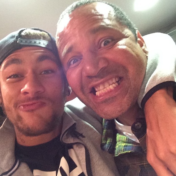 Neymar Jr. e o pai (Foto: Instagram / Reprodução)