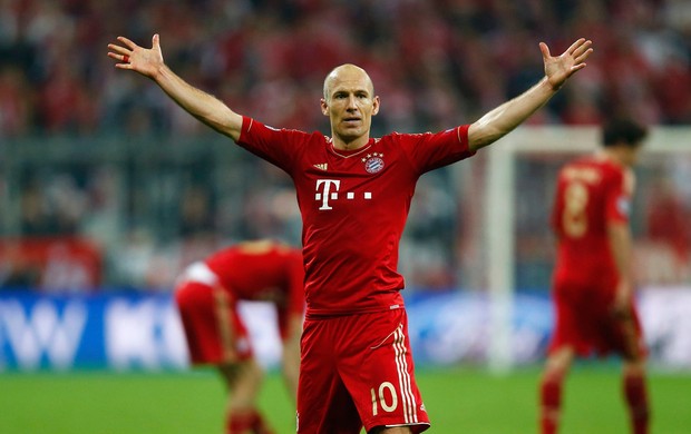 Robben, Bayern de Munique x Barcelona (Foto: Reuters)