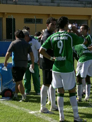 Parada técnica Cuiabá x Luverdense (Foto: Reprodução/TVCA)