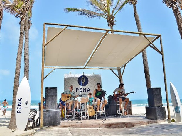 Espaço Ao Vivo Rádio Beach Park (Foto: Divulgação)