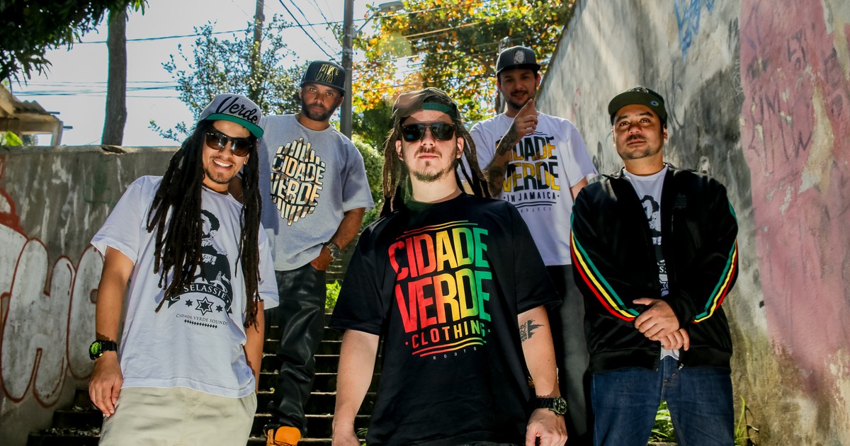 G Banda De Reggae Cidade Verde Sounds Lan A Novo Cd Em Bel M