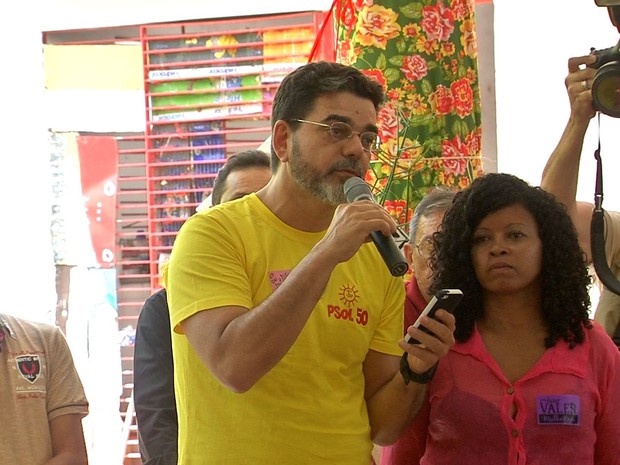 Vereador João Alfredo tem candidatura à Prefeitura de Fortaleza homologada em convenção partidária (Foto: TV Verdes Mares/Reprodução)