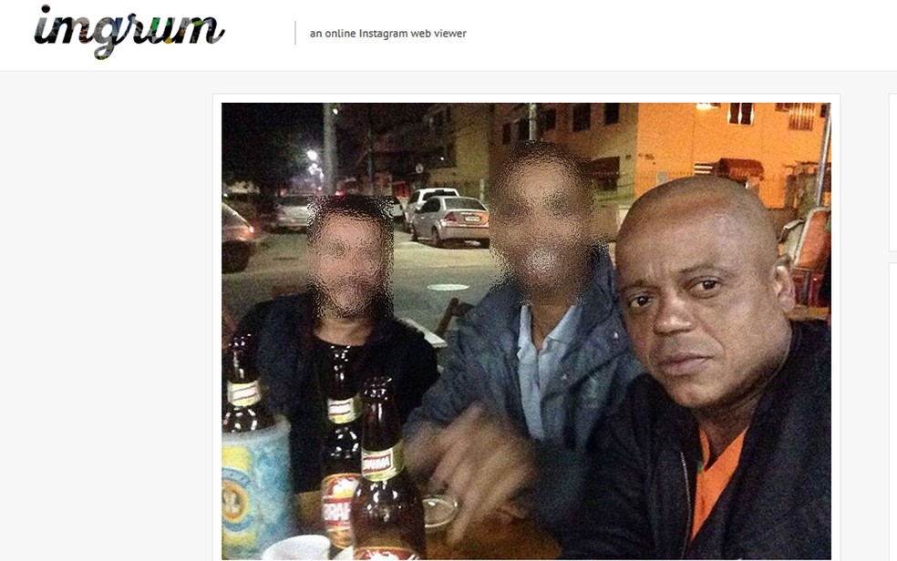 Gu Nicolau foi morto a tiros na porta do seu bar em Mesquita (Foto: Reprodução / Instagram)