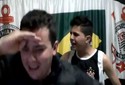 Irmãos corintianos cantam: Cadê o Ney? Cadê o Mar? Assista (Reprodução)
