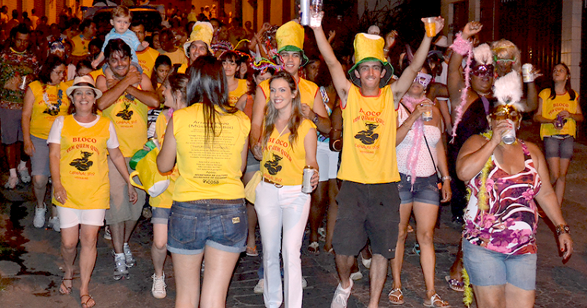 Programação de carnaval em Viçosa conta com blocos, shows e ... - Globo.com