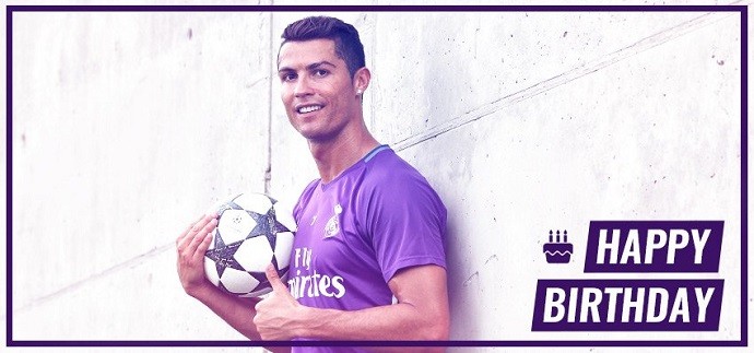 Cristiano Ronaldo birthday Real Madrid