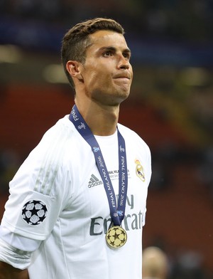 Cristiano Ronaldo Real Madrid x Atlético de Madrid (Foto: Reuters)