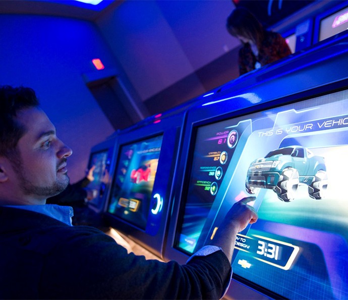 Epcot Monte seu modelo de carro ideal no Test Track, e depois faça um test drive radical (Foto: Walt Disney World)