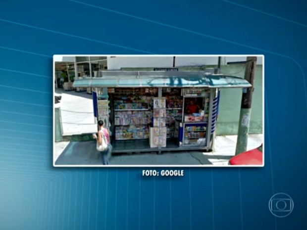 Ladrões usam guincho para levar bancas na Zona Leste de São Paulo (Foto: Reprodução TV Globo)