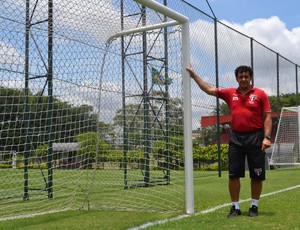 Haroldo Lamounier treinador de goleiros São Paulo (Foto: Rodrigo Mariano)