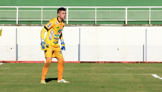 Filipe Pereira, goleiro do Rio Branco (Foto: João Paulo Maia)