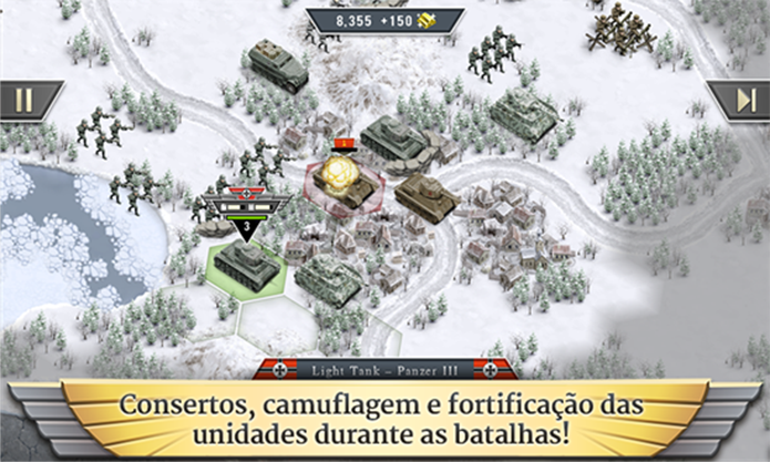 1941 Frozen Front é um game para Windows Phone ambientado na Segunda Guerra Mundial (Foto: Divulgação/Windows Phone Store)