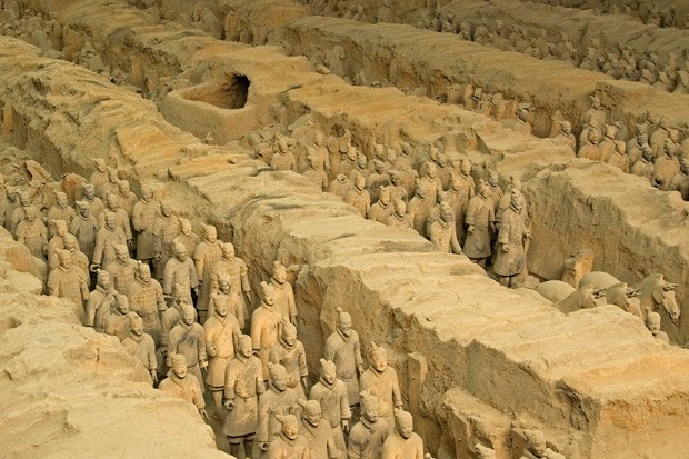 Resultado de imagem para guerreiros de terracota xian