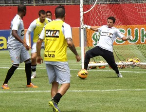 vitória treino (Foto: Thiego Souza/Divulgação/EC Vitória)
