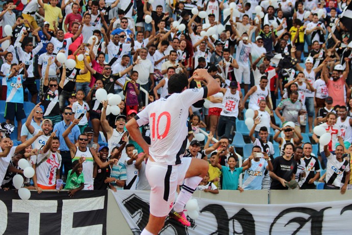 Nenê comemora Sampaio Corrêa x Vasco (Foto: Carlos Gregório Jr/Vasco.com.br)