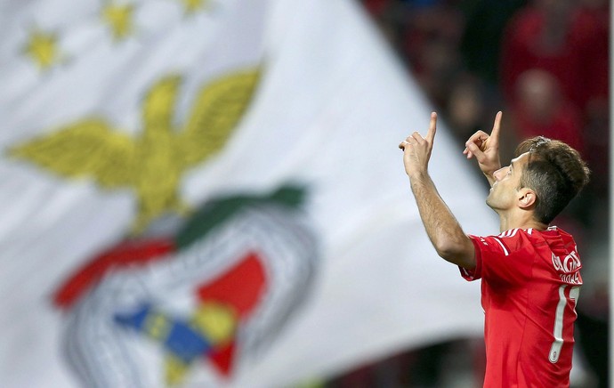 Jonas, Benfica X Boavista (Foto: Agência EFE)