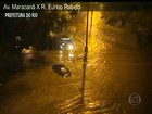 Chuva muito forte faz Rio entrar em estágio de crise