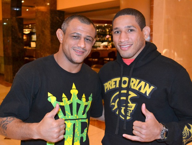 Marlon Sandro e Hacran Dias UFC MMA (Foto: Ivan Raupp)