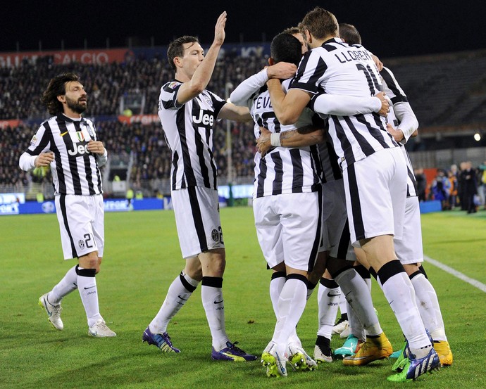 Juventus gol, comemoração (Foto: EFE)
