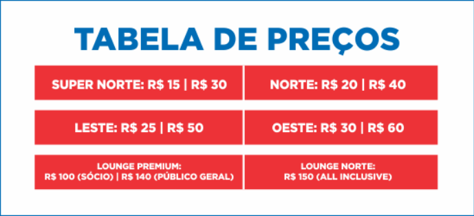 preço dos ingressos para o Ba-Vi (Foto: Divulgação / E.C. Bahia)