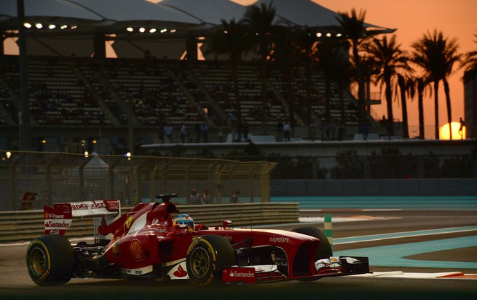 Alonso GP de Abu Dhabi (Foto: AFP)